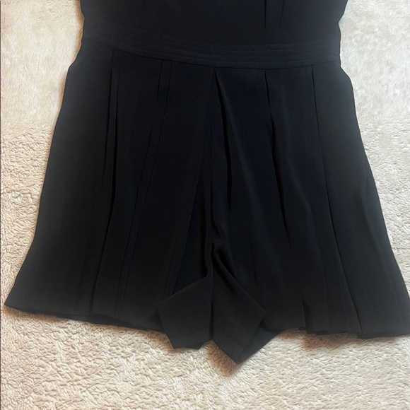 Sandro Elegant Black Romper Beautiful Construction sz 40 est 8 - Picture 5 of 16